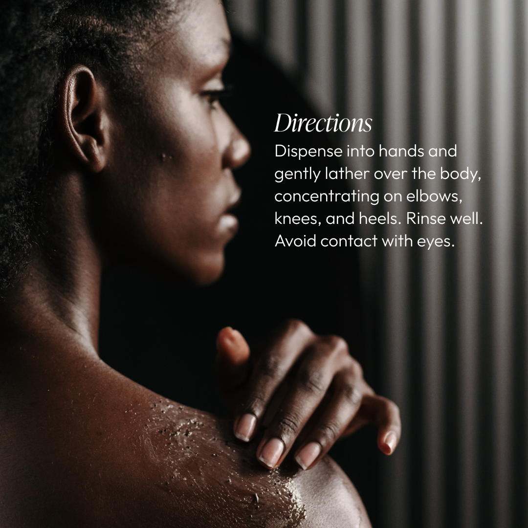 Blue Bamboo Exfoliator for Body