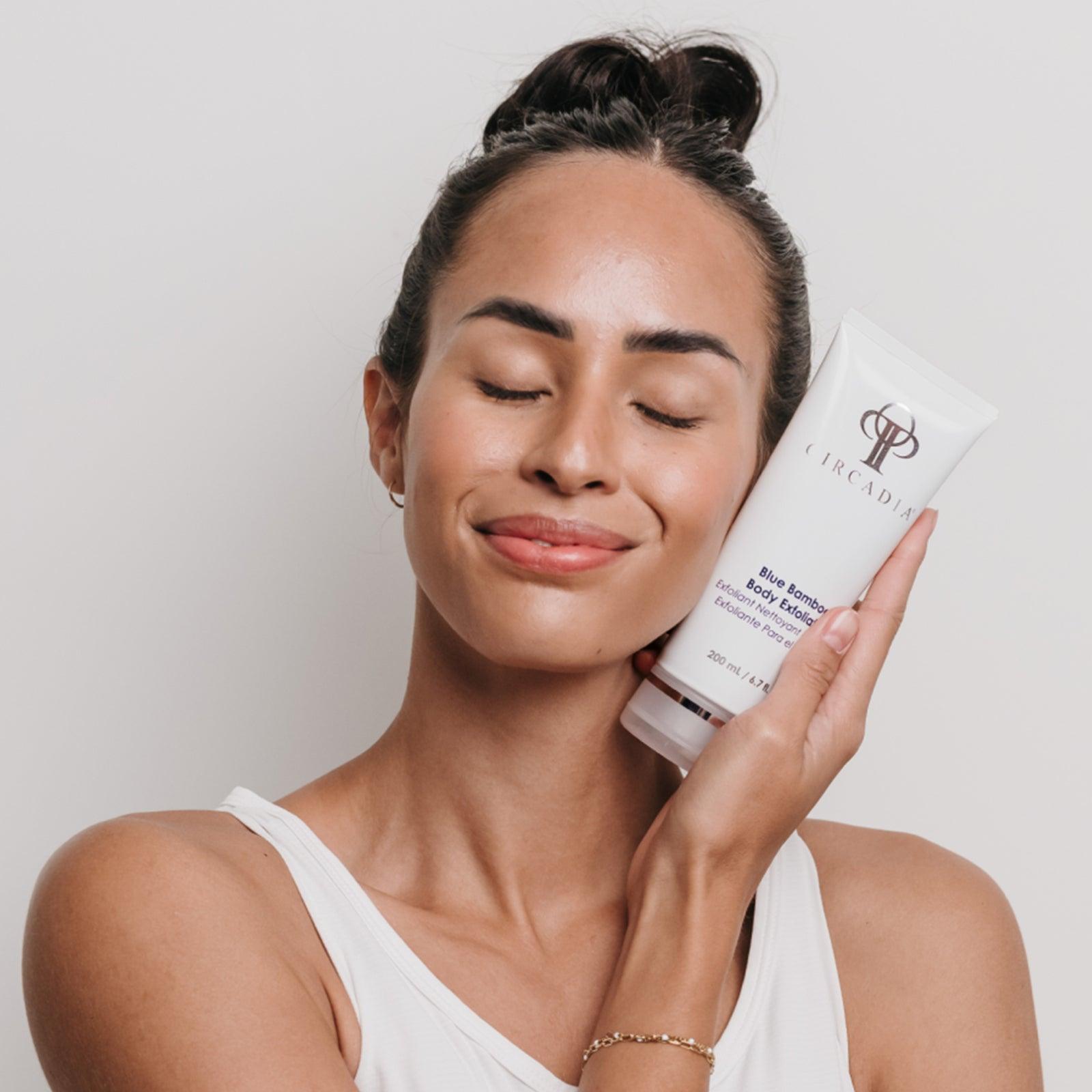 Blue Bamboo Exfoliator for Body - CIRCADIA