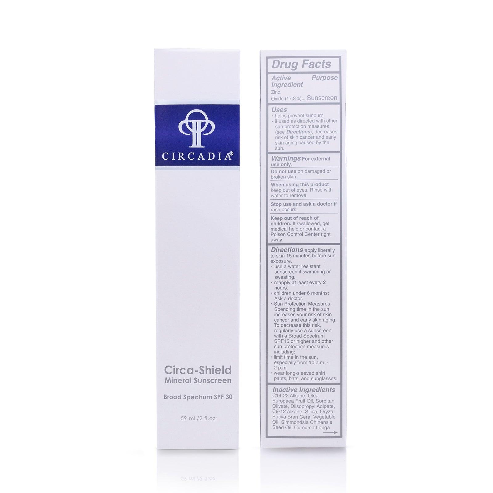 Circa-Shield - Mineral Sunscreen SPF 30 - CIRCADIA