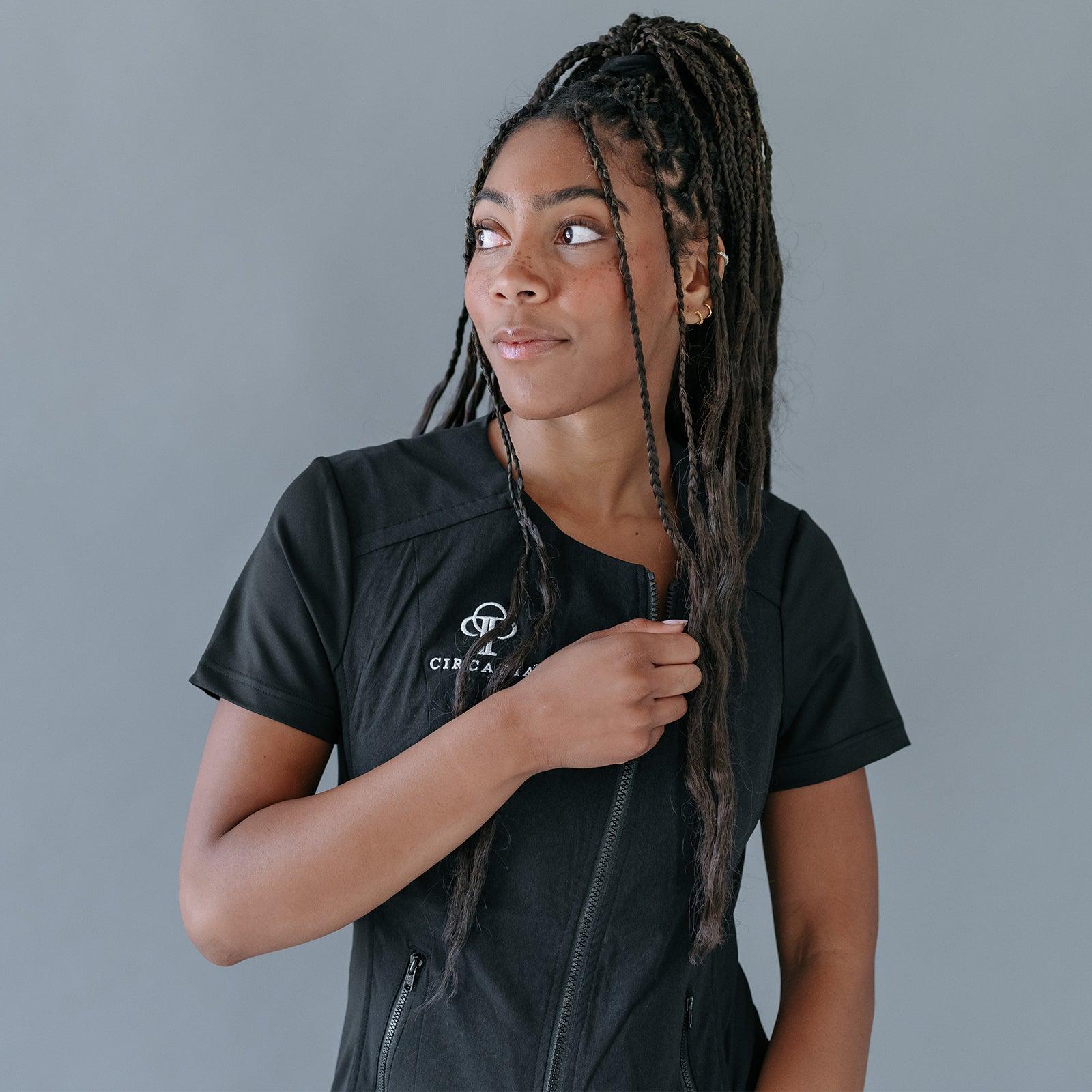 Circadia Branded Noel Asmar Tunic - Zoe - Short Sleeve - CIRCADIA