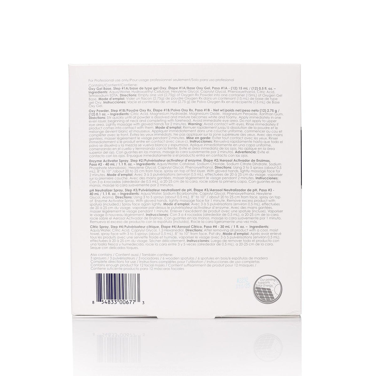 Oxygen Rx Facial System | Circadia-Samena.com
